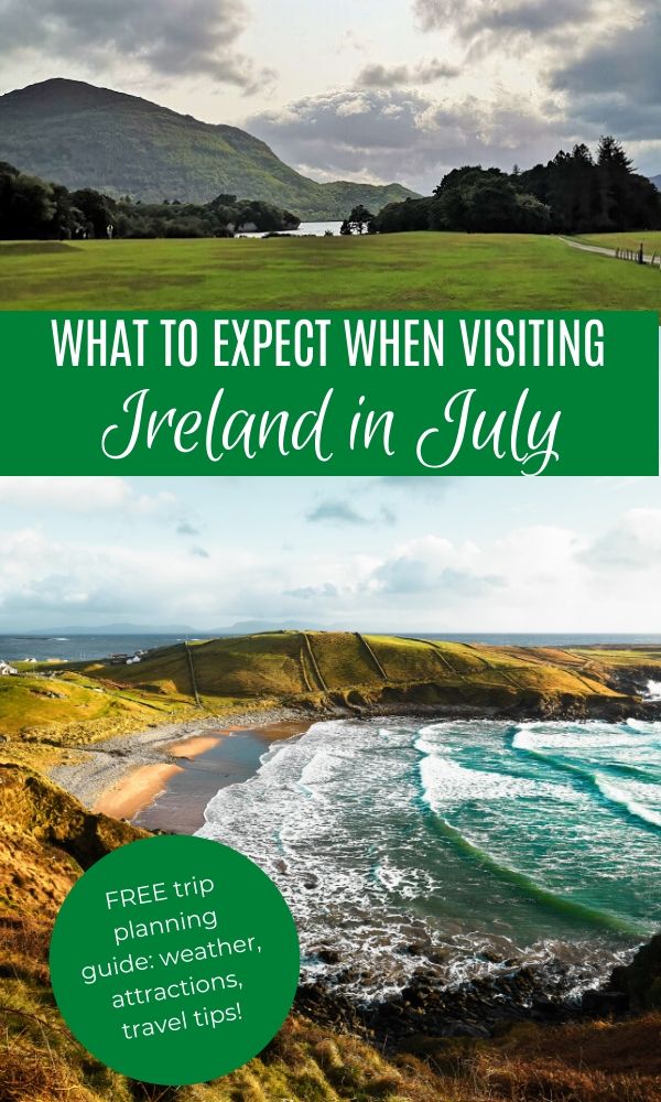 travel to ireland in july