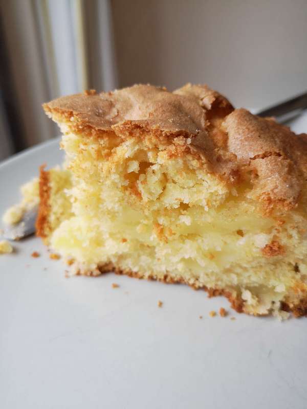 apple, pear and ginger pudding cake - Dom in the Kitchen